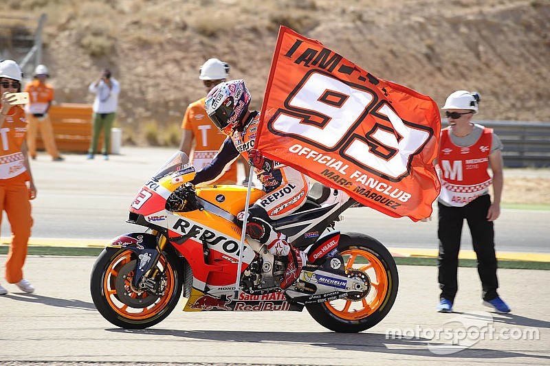 Stand: Marquez kan MotoGP-titel ruiken na zege Aragon