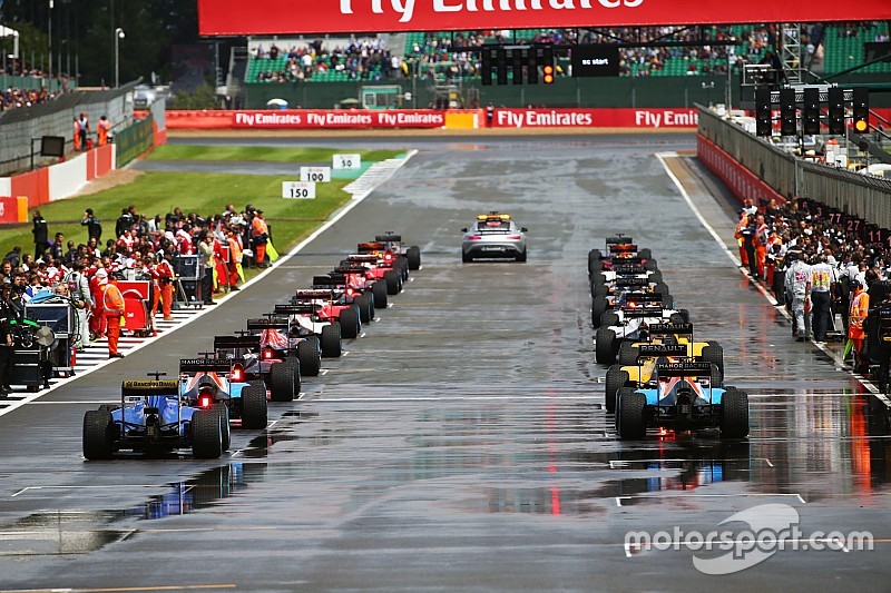 F1 bevestigt staande starts bij regenraces vanaf 2017