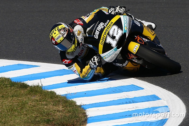 Luthi gana por delante de Zarco, que se va en el mundial por la caída de Rins
