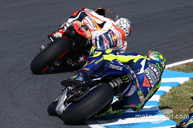 Crash in Japanse Grand Prix grote verrassing voor Rossi