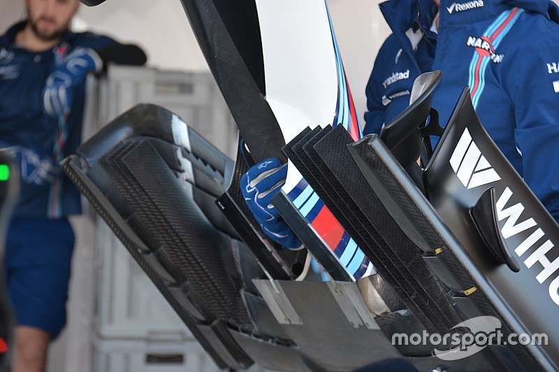 Tech update: Williams met vernieuwde voorvleugel in Austin