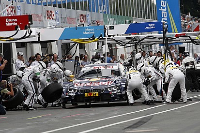 Sparmaßnahmen: DTM-Boxenstopp künftig mit weniger Personal