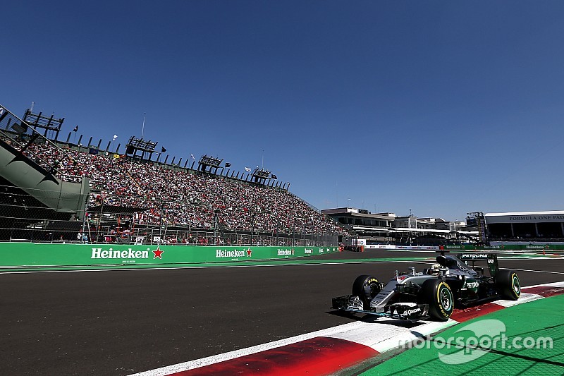GP van Mexico: De startopstelling in foto's
