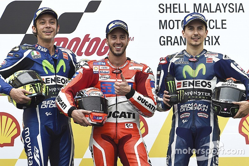 Dovizioso zegeviert in Maleisië en is de negende winnaar van het jaar