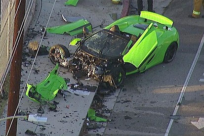 Une McLaren 650S Spider détruite à Los Angeles