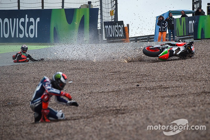 Les mille et une chutes de la saison MotoGP