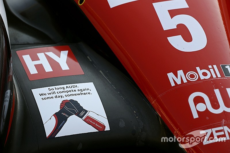 Toyota saluda a Audi en su última carrera en el WEC