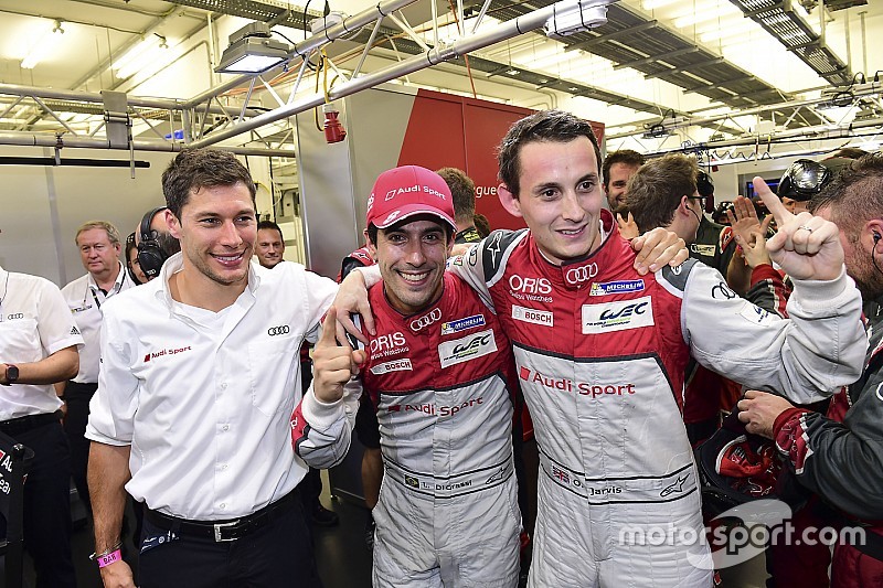 WEC Bahrein: Jarvis en Di Grassi bezorgen Audi pole-position bij afscheid