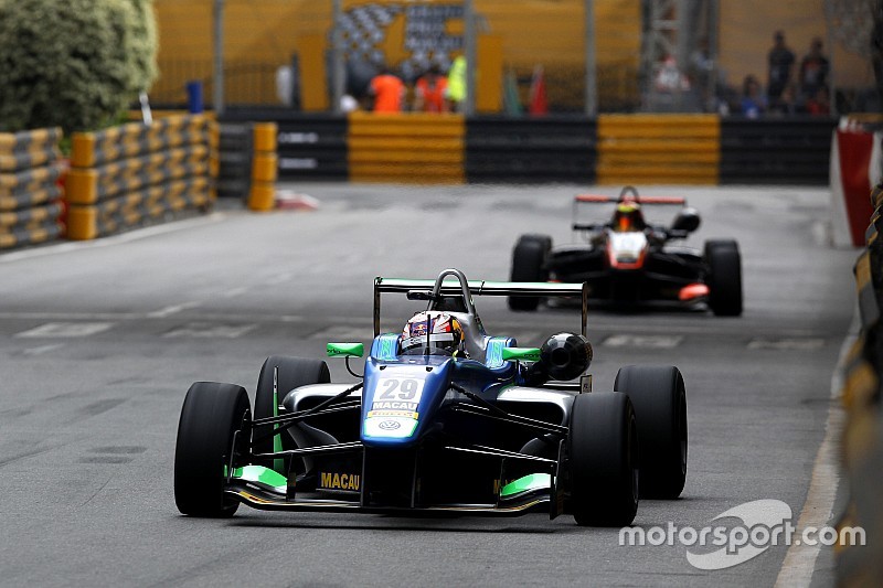 【マカオF3/GTワールドカップ】予選レース:ダ・コスタが勝利、山下健太が4位