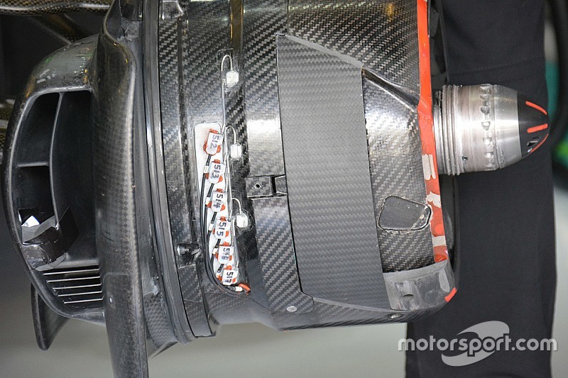 Tech update: McLaren experimenteert verder met de brake duct