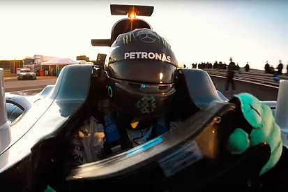 Vídeo: La última vuelta de Nico en el Mercedes W07