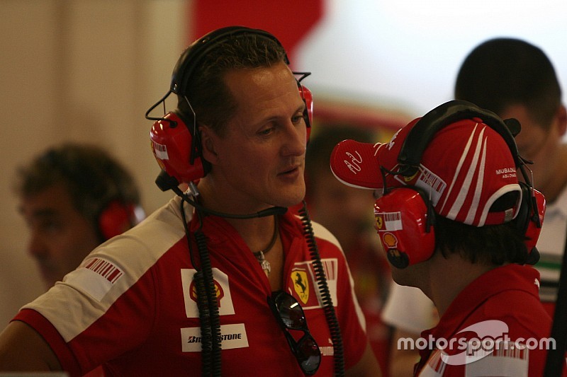 Ferrari recuerda en redes los tres años del accidente de Schumacher
