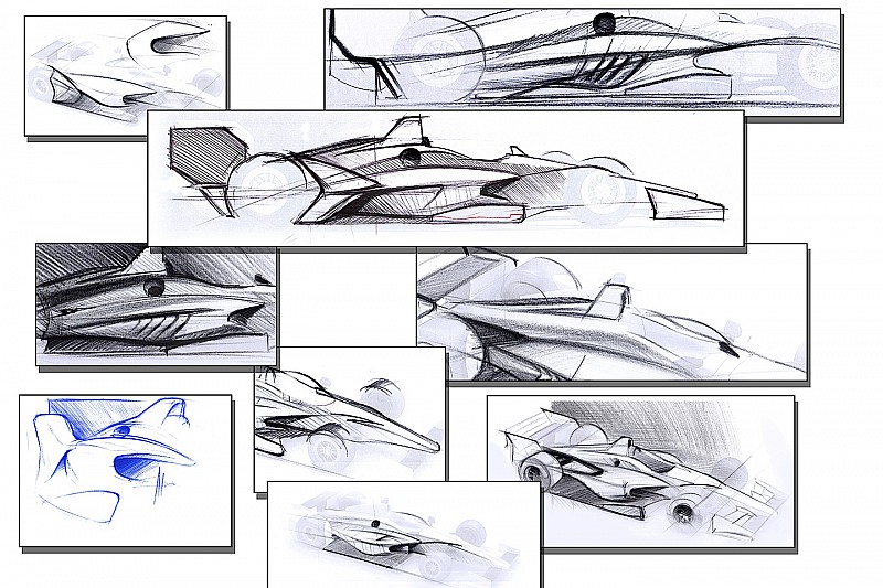 IndyCar muestra el concepto de aerokit para 2018