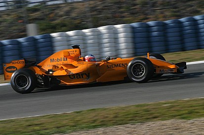 Formel 1 2006: Als McLaren in Orange testete