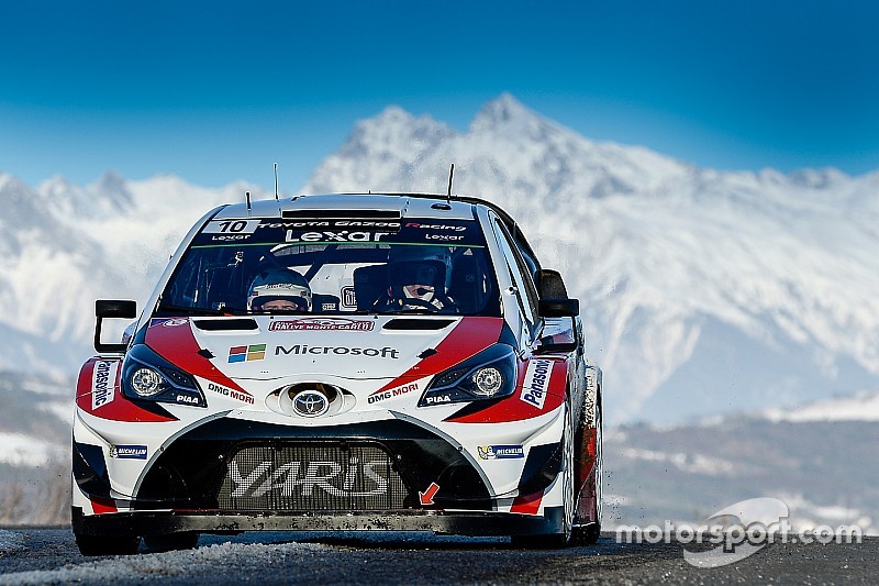 【WRC】開幕戦の前日シェイクダウン、トヨタのラトバラは4位