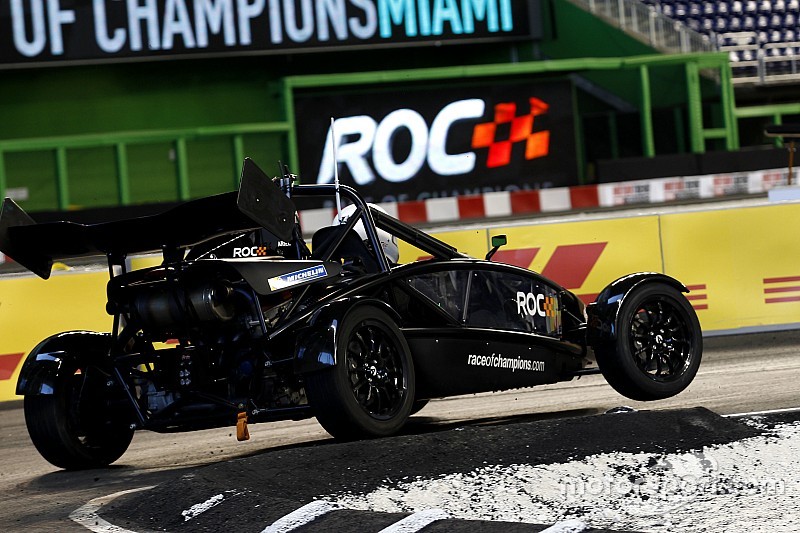 In beeld: De eerste actie van de Race of Champions in Miami