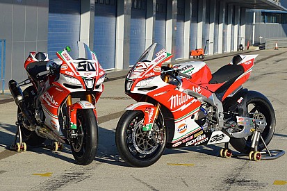 Aprilia stellt Motorrad für Superbike-WM 2017 vor