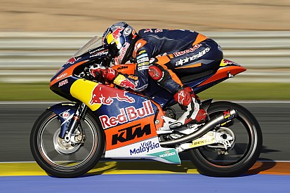 Bo Bendsneyder maakt indruk tijdens Moto3-test Valencia