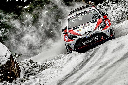 Toyota lidera la primera etapa en el Rally de Suecia