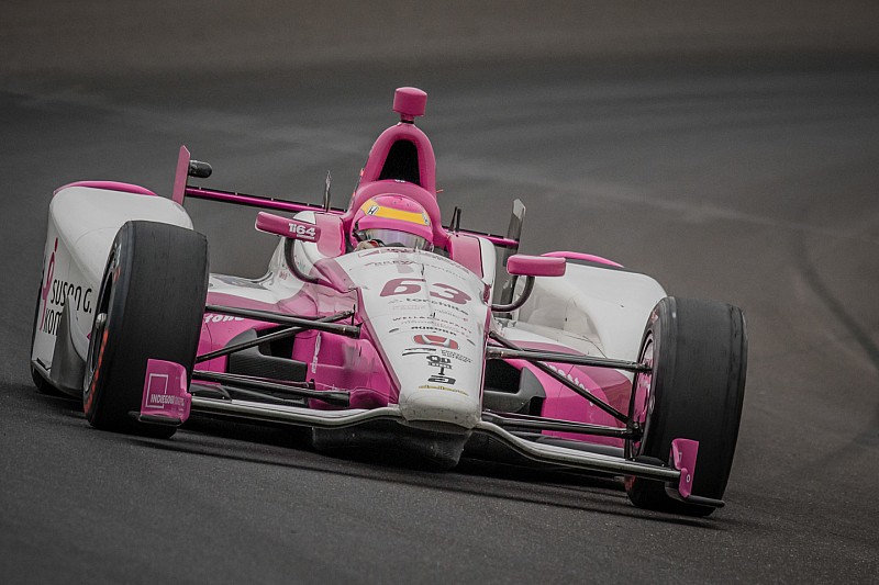 Frau am Steuer: Pippa Mann fährt beim Indy 500 der IndyCar-Saison 2017