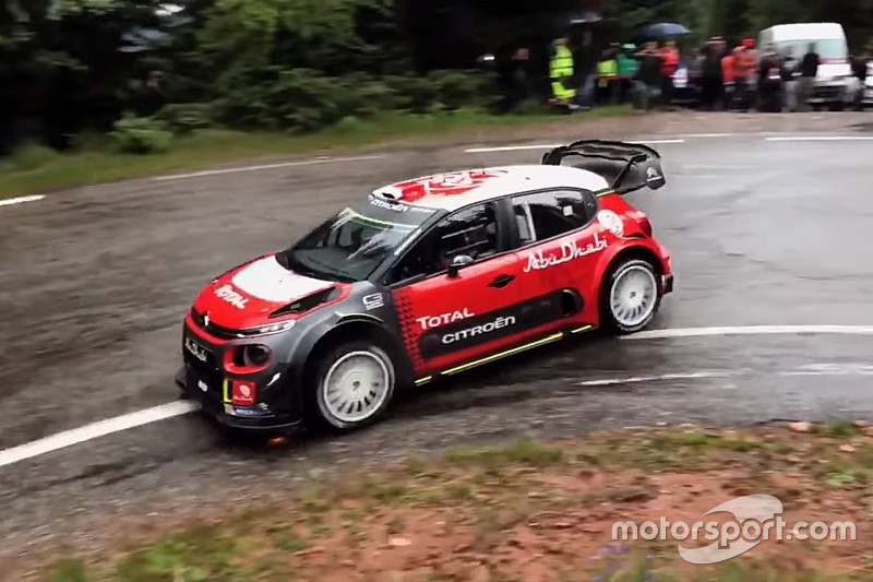 VÍDEO: Loeb volta a pilotar Citroën do Mundial de Rali