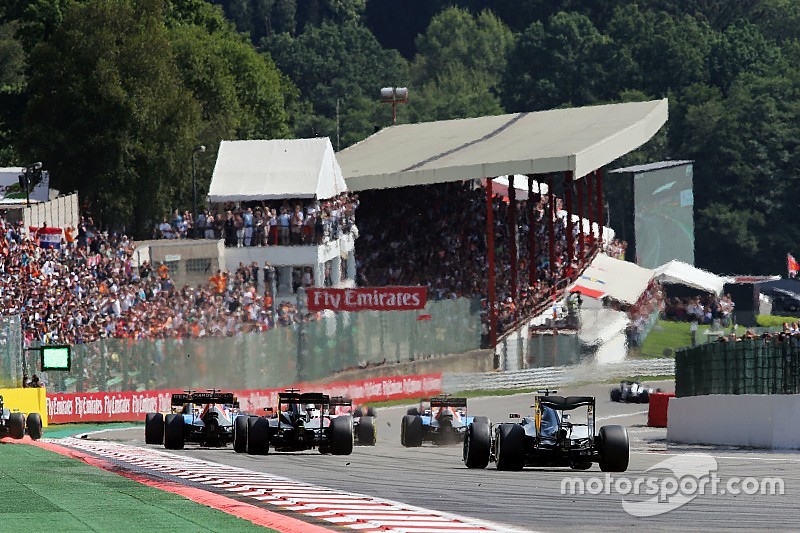 La meteorología del GP de Bélgica de F1 2017