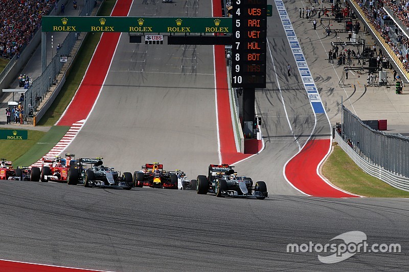 Los horarios del GP de Estados Unidos 2017 de F1
