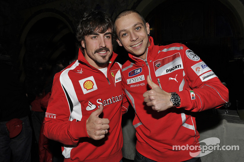 Rencontre valentino rossi
