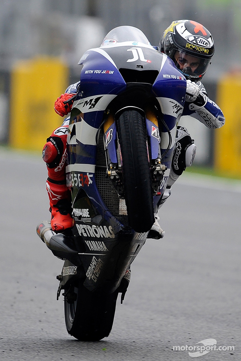 Race winner Jorge Lorenzo, Yamaha Factory Racing