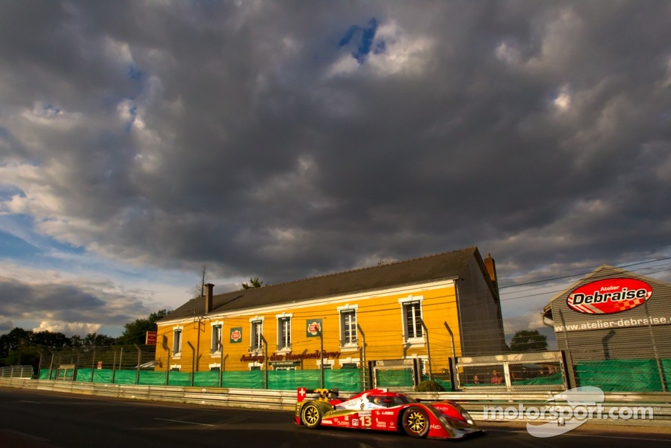 #13 Rebellion Racing Lola B 10/60 Coupe-Toyota: Andrea Belicchi, Jean-Christophe Boullion, Guy Smith