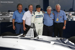 Nelson Piquet, Charlie Whiting, and Herbie Blash