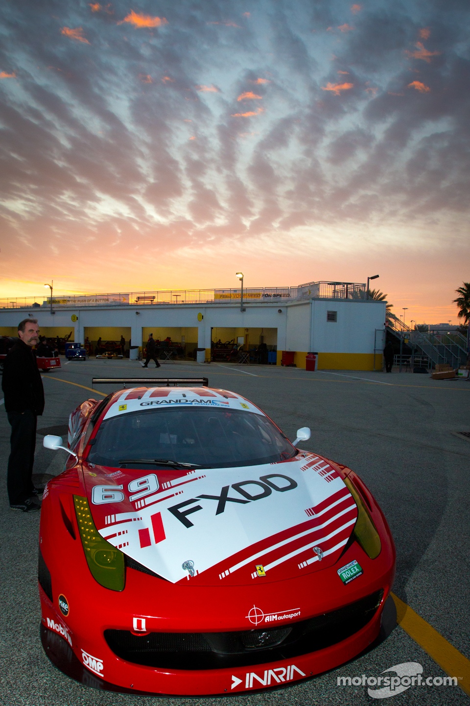 #69 AIM Autosport Team FXDD Racing with Ferrari Ferrari 458