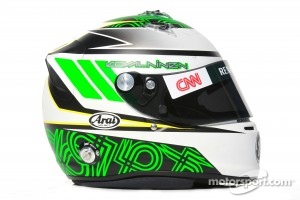 Heikki Kovalainen, Caterham F1 Team helmet