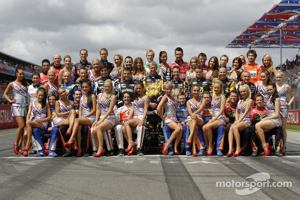 The 2012 drivers photoshoot