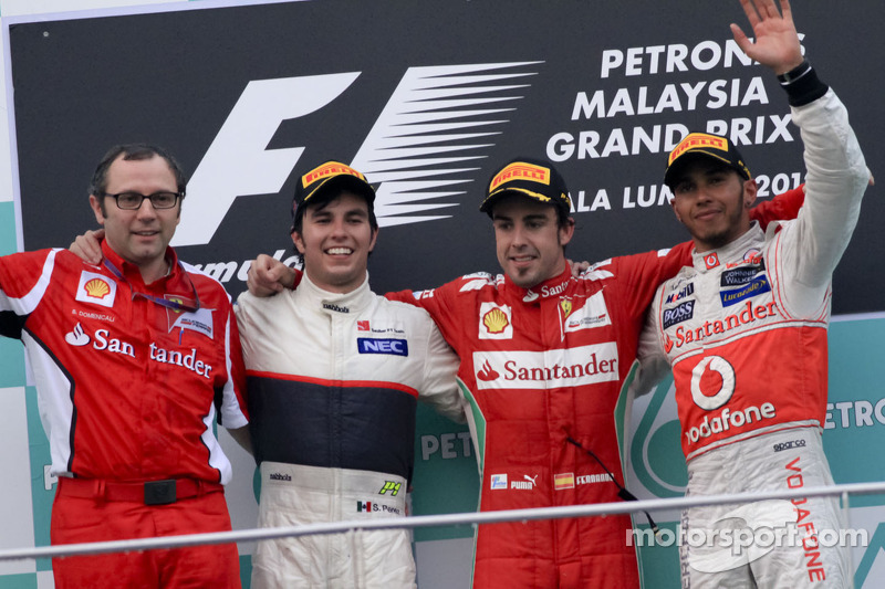 GP da Malásia 2012 – Depois de um ano difícil em 2011, Alonso fez milagre em suas duas primeiras vitórias em 2012, vencendo os GPs da Malásia e da Europa (em Valência) largando fora do top-10.