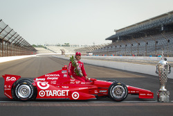 Siegerfoto: Dario Franchitti, Target Chip Ganassi Racing Honda