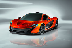 McLaren P1 studio shoot