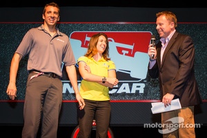 Drivers presentation: Justin Wilson, Dale Coyne Racing Honda and Ana Beatriz, Dale Coyne Racing Honda