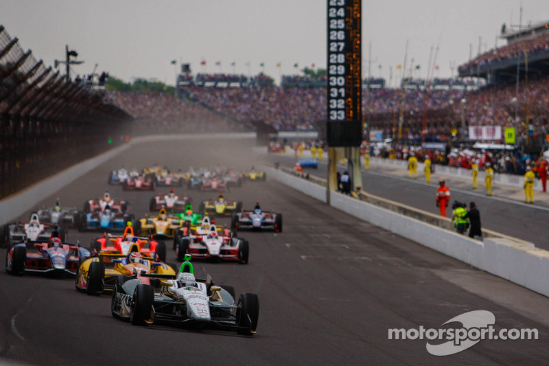 Start van de 97e Indy 500