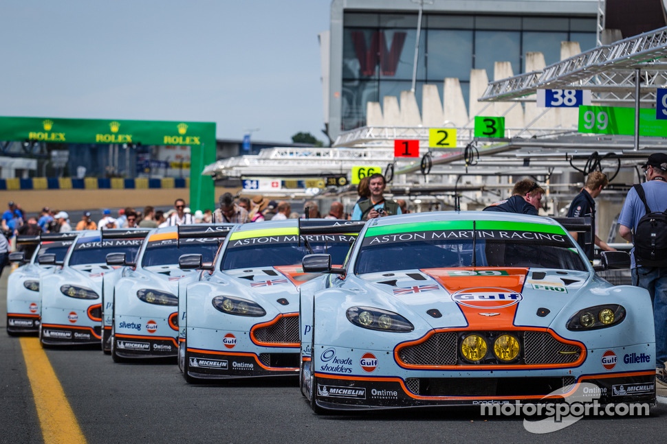 Aston Martin Racing Aston Martin Vantage GTE cars