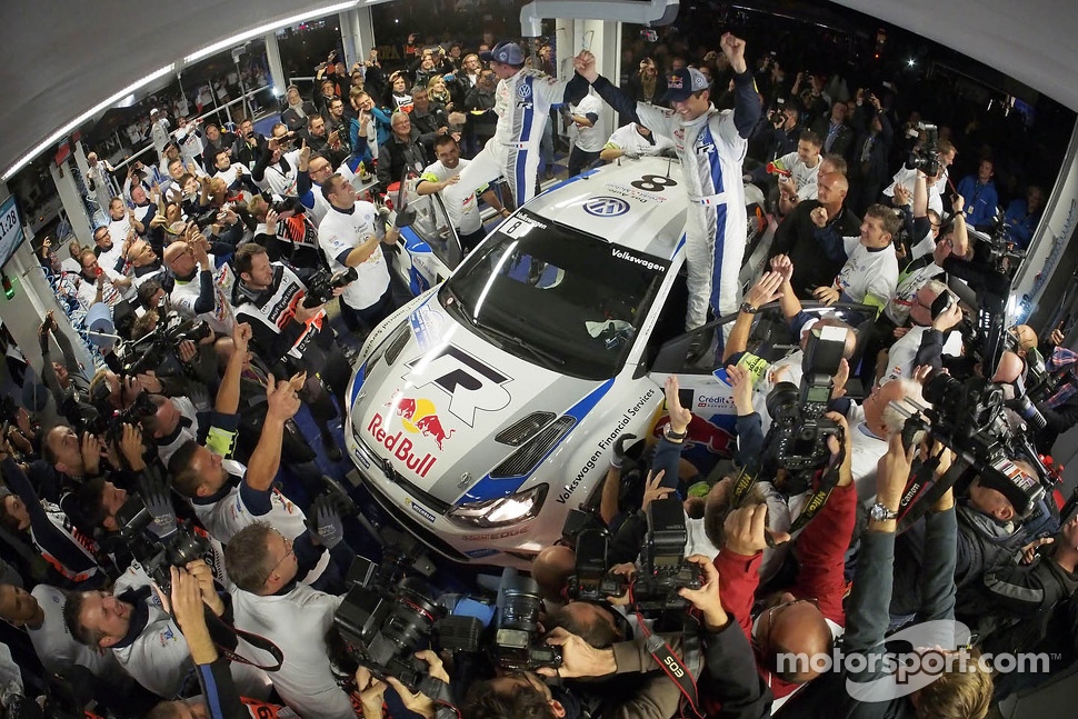 2013 champions Sébastien Ogier and Julien Ingrassia, Volkswagen Polo WRC, Volkswagen Motorsport