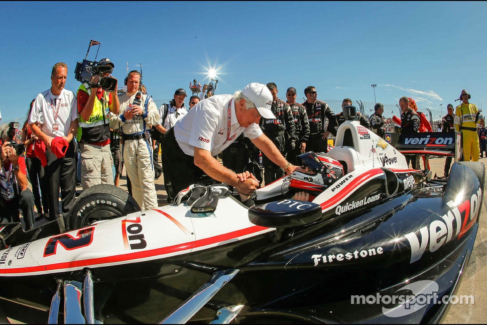 Race winner Will Power