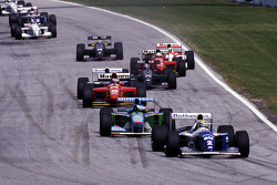 Ayrton Senna, Williams FW16, führt