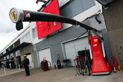 Ferrari pit stop equipment