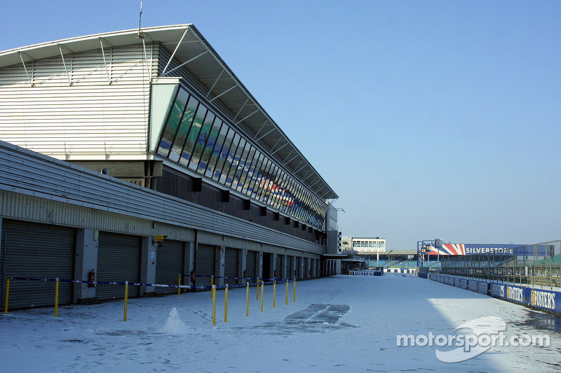 Neve em Silverstone