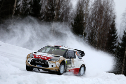 Mads Ostberg und Jonas Andersson, Citroën DS3 WRC, Citroën Total Abu Dhabi World Rally Team