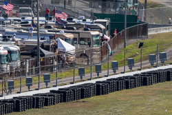 Neumáticos reemplazados donde fue el accidente de Kyle Busch