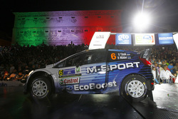 Ott Tanak y Molder Raigo, M-Sport Ford Fiesta WRC
