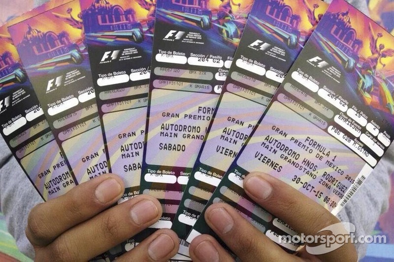 Pre Venta de boletos Gran Premio de México