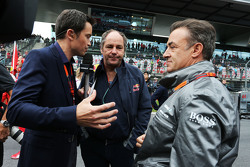 Gerhard Berger und Jean Alesi in der Startaufstellung